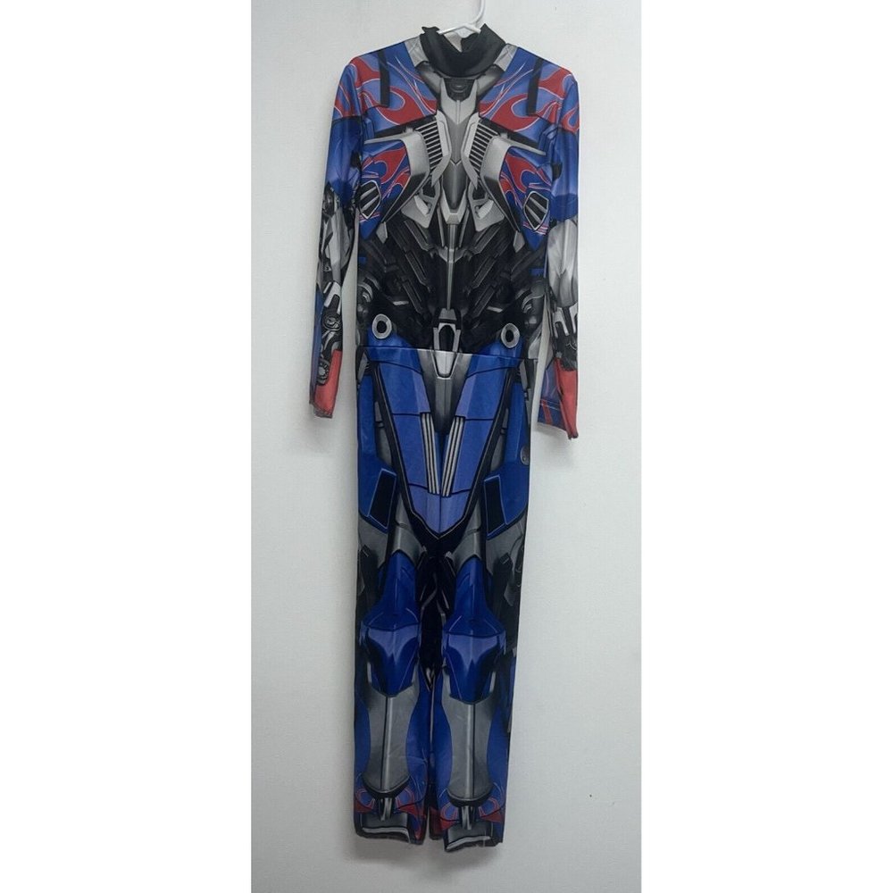 Transformers Optimus Prime Halloween Costume Jumpsuit Boys Size S 4-6 Disguise